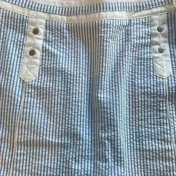 Fairway & Greene Golfcore Seersucker Skort Blue Size 6 NWT Tennis Pickleball - Picture 4 of 7